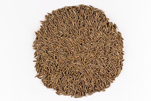 Cumin (Cuminum cyminum): dried seeds